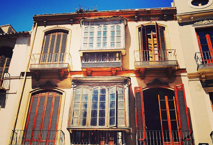 architecture in malaga