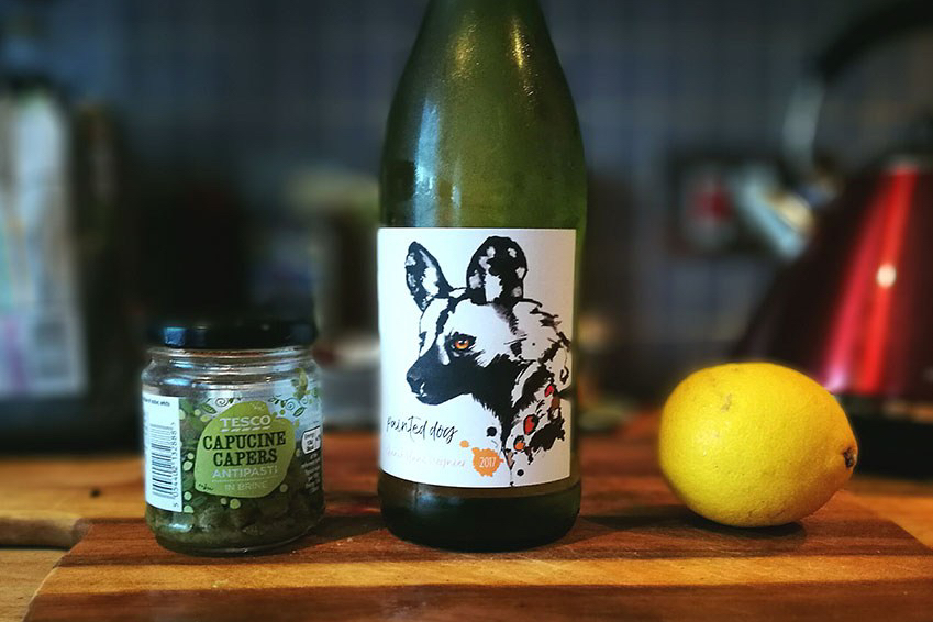 aldi painted dog chenin blanc viognier